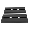 2Pcs Black Red Wine Glass Holder Self Adhesive Plastic Wine