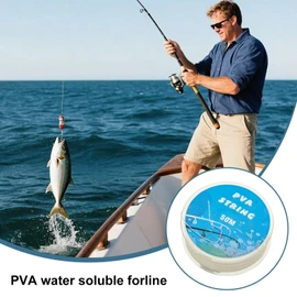 Water Soluble PVA Fishing Twine,Quick Dissolving Fishing String Lines Water Soluble | Outdoor Fisherman Casting Gear for Sea Pond Lake Saltwater Freshwater