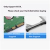 USB3.0 to SATA HDD Enclosure 1TB Supported Auto Sleep USB