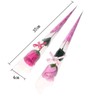 24 Pcs Soap Flowers, Roses, Individually Wrapped, Non-Withering, Gift (Pink