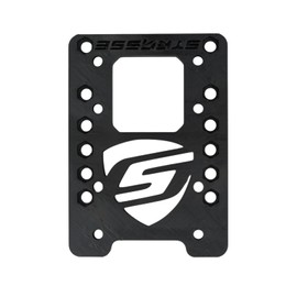 ＳＴＲＡＳＳＥ STRASSE T598 Mount Adapter – Heavy-Duty 4-Bolt Plate to Fit Thrustmaster T598 Direct-Drive Base on STRASSE & Fanatec-Pattern Cockpits, Easy Bolt-On Upgrade