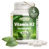 Vitamin K2 (MK7), high dose, 1000 mcg, 150 capsules, vegan.