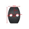 Negesu Compatible Toyota Door Striker Cover (Carbon Black)