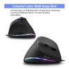 RGB Wired Gaming Mouse with Joystick Programmable Buttons 10000CPI Adjustable