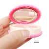 Honbay Cookie Shaped Contact Lens Case Travel Contact Lens Box