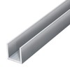 thyssenkrupp U-Profile Made of Pressed Aluminium, Aluminium Profile Rail EN