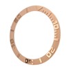 Watch Bezel Insert 38mm Ceramic Embossed Digit Watch Bezel Ring