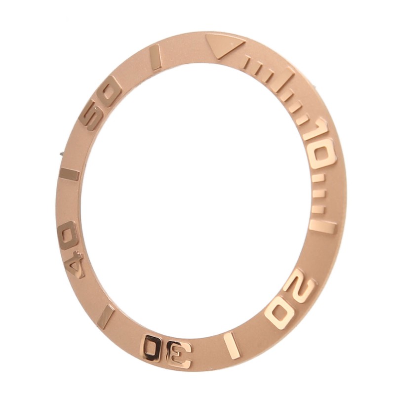 Watch Bezel Insert 38mm Ceramic Embossed Digit Watch Bezel Ring