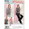 Simplicity Pattern S0434/1202 ~ Misses'/Miss Petite Top, Skirt, Pants and