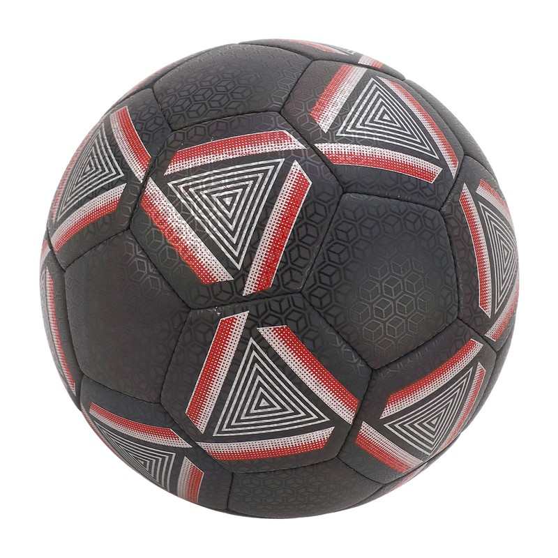 Reflective Soccer Ball Standard Size 5 Durable PU Leather Luminous