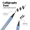 Kuretake TC-3100/6V Zig Calligraphy II 6 Colour Set 2.0/3.5 MM