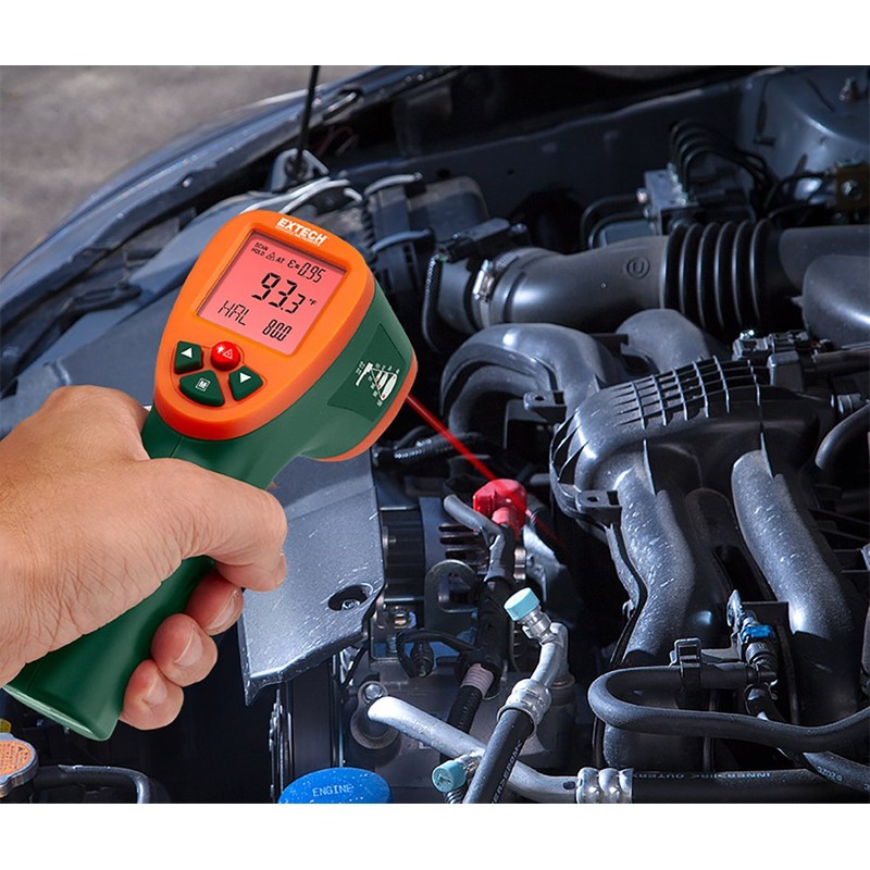 Extech IR270 IR Thermometer with Color Alert