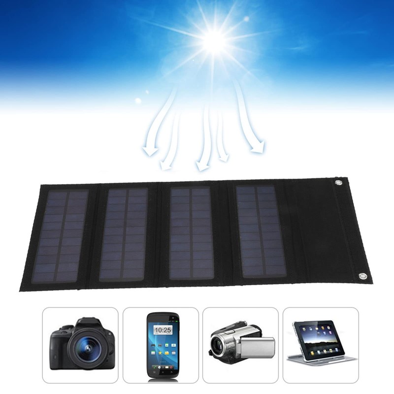 Portable Solar Panel, 40 W, Foldable Solar Panel, Solar Charger,