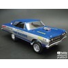 AMT 1/24 1965 Chevy Chevelle AWB Time Machine Plastic Model