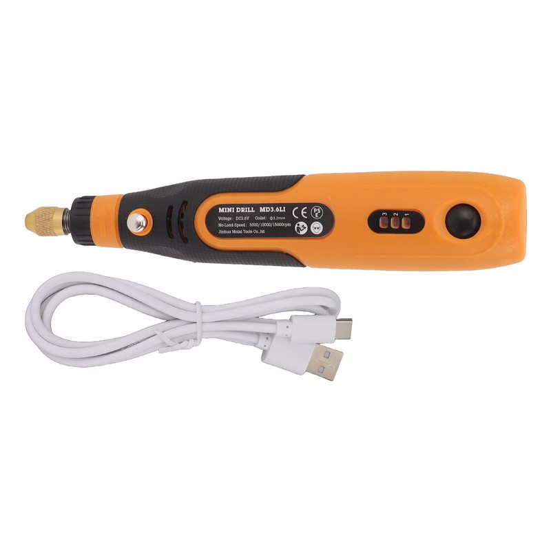 3.6V Electric Grinding Pen 900mAh Lightweight Mini Electric Grinder Pen