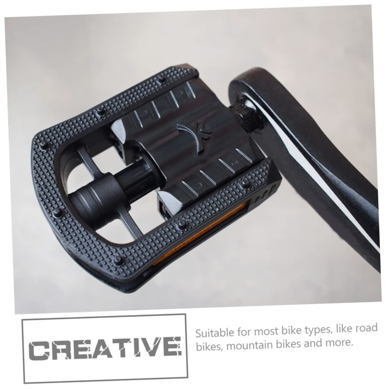Mipcase 1Pair Foldable Non Slip Bike Pedals for Road and