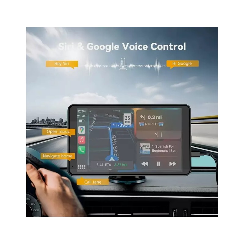 SPEDAL CL796N-Inch Touch Screen Car Radio Apple CarPlay Android Auto