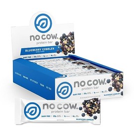 D's Naturals No Cow Nutritional Bar, Blueberry Cobbler, 12 Count