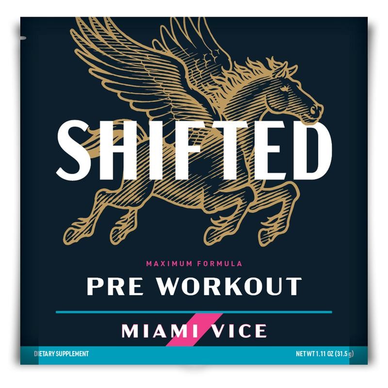 SHIFTED Maximum Pre Workout Stick Packs - Flavor: Tropical