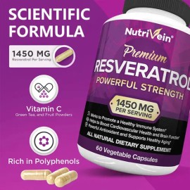 Las Cápsulas De Resveratrol Son Un Suplemento Alimenticio De