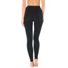 Schiesser Women's Long Johns - Black - Schwarz (000-schwarz) -