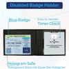 Ketayle Disabled Badge Holder Wallet | PU Soft Leather Badge