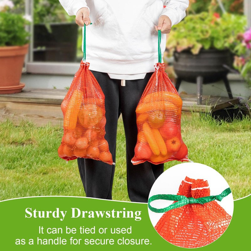 AYZTKUX 50 Pack Onion Bags Mesh, 10 lb 11” x