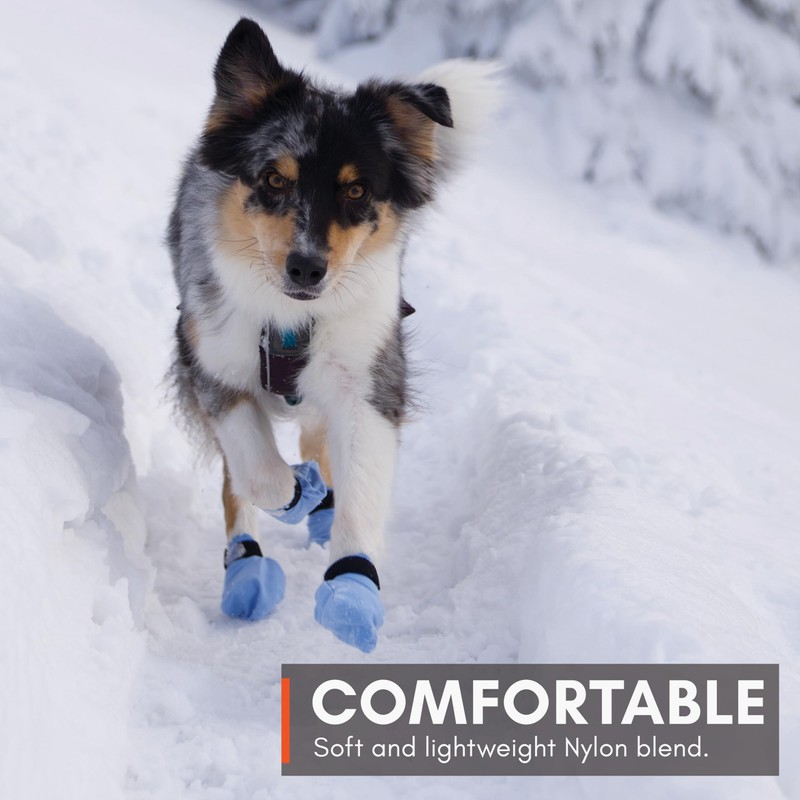Non-stop dogwear Long Distance Boots, 4 Pack Dog Boots Winter