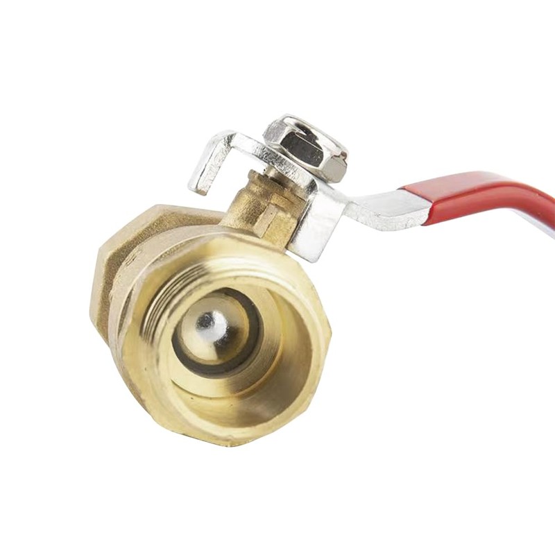 BesNPT Brass 1/4" NPT Male to 1/4" NPT Female Shut-Off