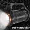 Brightest Flashlight Rechargeable Powerful Tactical Flashlights with XHP99 & COB