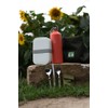 C.A.O. Art Water Bottle 0.75 Litres Aluminium Red Height 25