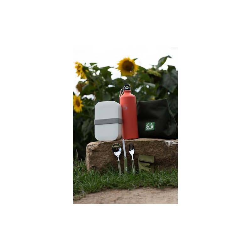 C.A.O. Art Water Bottle 0.75 Litres Aluminium Red Height 25