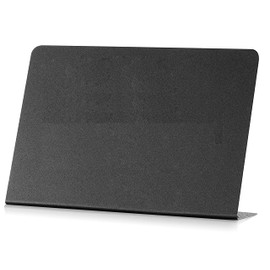 5 Pack Table Place Cards for Wedding Party Tables - Vintage Mini Chalkboard Sign - Little Chalkboard Reserved Signs for Tables - Plastic Reusable Black Table Place Name Card - Blackboard Place Cards