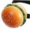 ADOCARN Novelty Hamburger Headband for Parties Funny Food Shape Hair