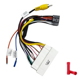 Aftermarket Radio Wiring Adapter Compatible with Hyundai 2015-2020/Kia 2016-2020, 16Pin Android Car Stereo Harness with SWC Reverse RCA Input, Fits for Elantra K2 K3 K4 Sonata Tucson