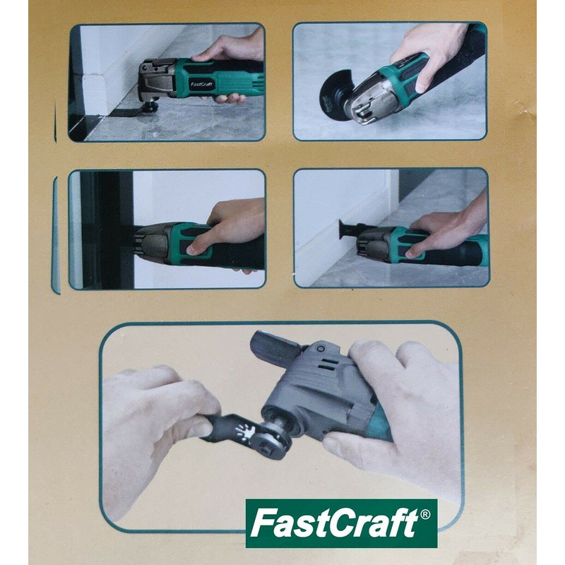 FastCraft Multi Tool + 3pc Saw Blades - Model 86225-1