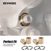 Bevinsee Brass Brake Caliper Bushing Compatible with E30 E36 E46