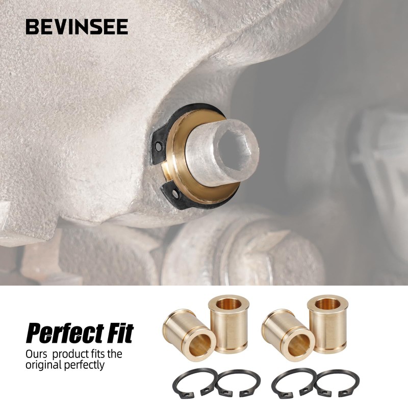 Bevinsee Brass Brake Caliper Bushing Compatible with E30 E36 E46
