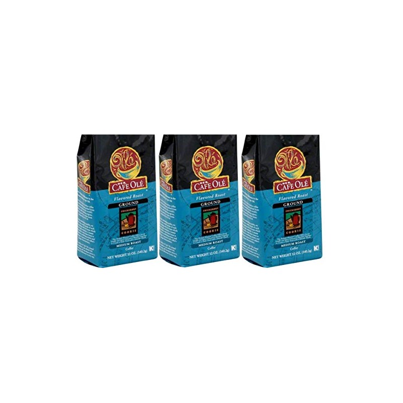 HEB Cafe Ole Ground Coffee 12oz Bag (Pack of 3)