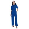 Donna Morgan Women's Sleek Style Jumpsuit Office Workwear Event Guest
