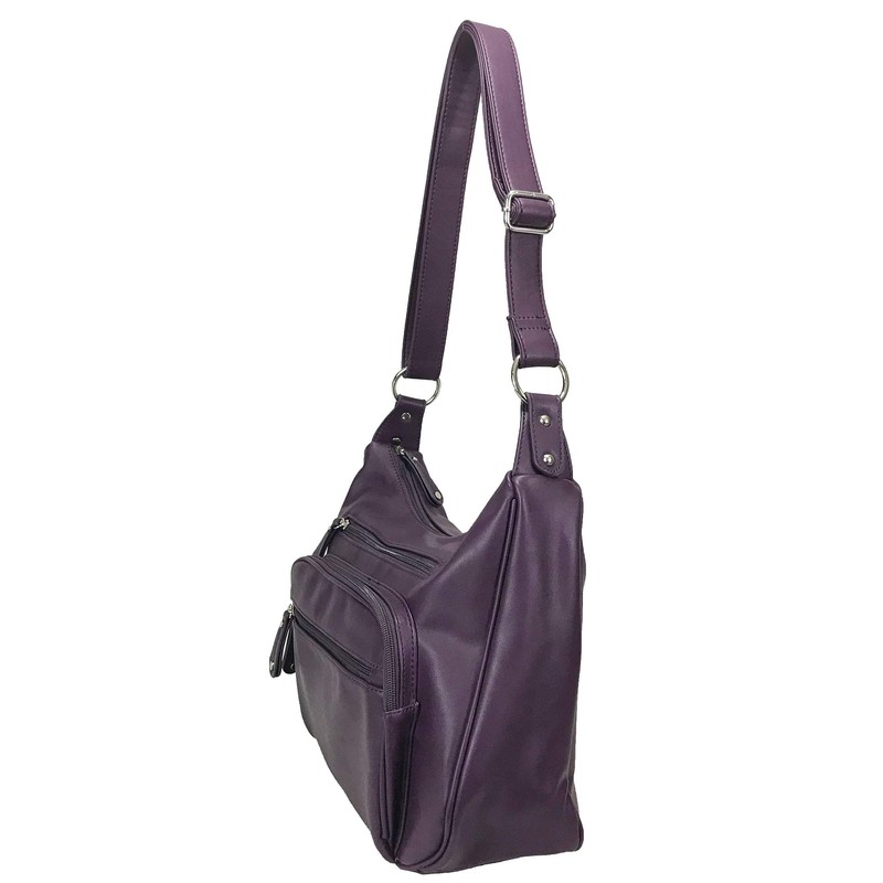 Fashion Locking Concealed Carry Big Hobo Bag CCW Cross Body