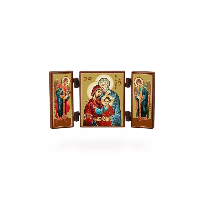 NKlaus - Holy Family - Christian Icon Triptych - Swiatoe