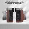 MUZIRI KINOKOO Fuji GFX100 RF Case, Genuine Leather Protective Half