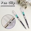 3 Pcs Retractable Black Ink Pens Fine Point Smooth Writing