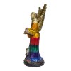 Imagen De Resina Santa Muerte Con Biblia 46 Cm