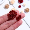 Chinchetas, 30 piezas con forma de rosa, chinchetas de punta