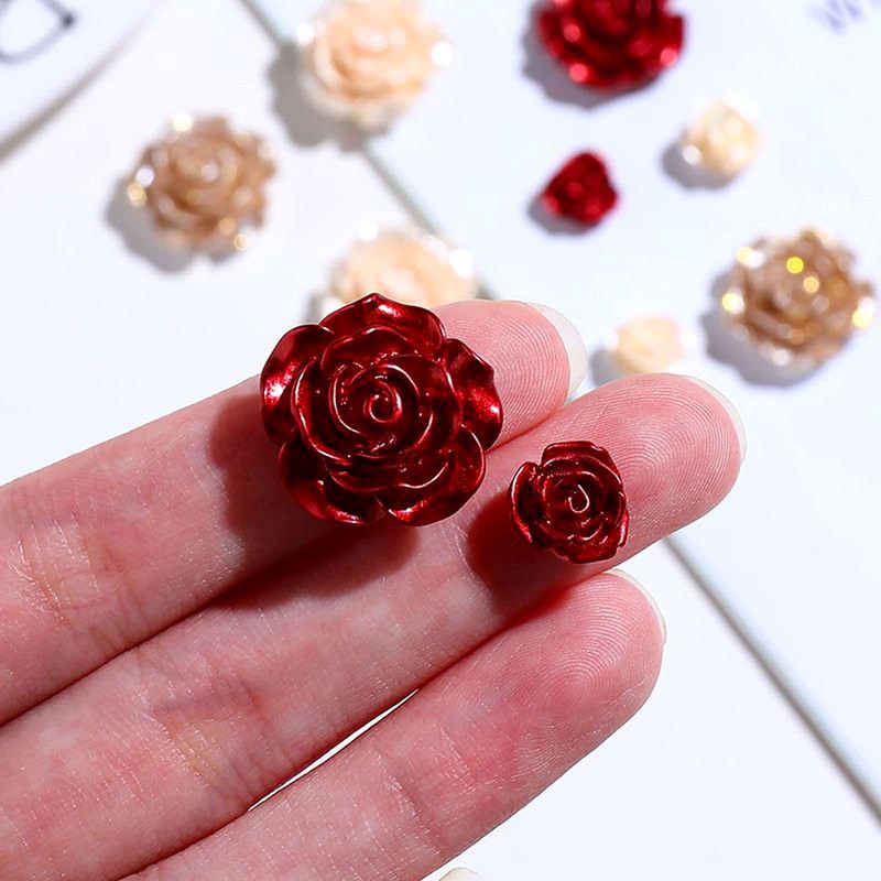 Chinchetas, 30 piezas con forma de rosa, chinchetas de punta
