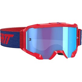 Leatt Velocity 4.5 Adult Off-Road Motorcycle Goggles - Red/Blue/One Size