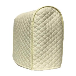 Simple Home Inspirations Quilted Cover Compatible with Kitchenaid Mixer (Cream, Tilt)