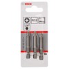Bosch 2607001577 Screwdriver Bit PZ2 XH 49mm 3 Pcs